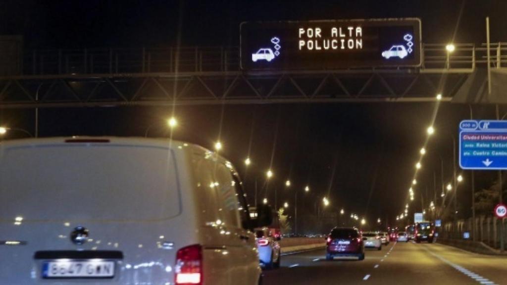 El Panel alerta de la activación del protocolo anticontaminación en Madrid.