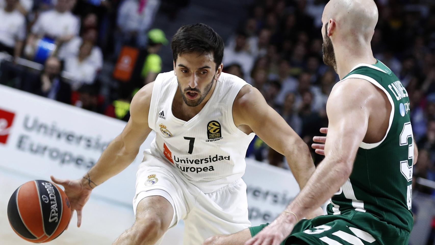 Campazzo encara a Calathes en el primer partido de la eliminatoria