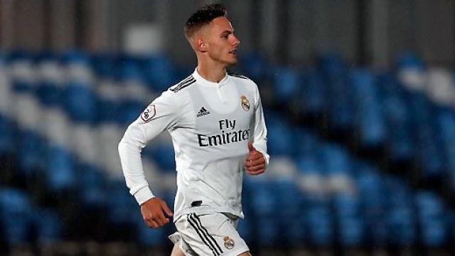 Dani Gómez celebra su gol ante el Fabril