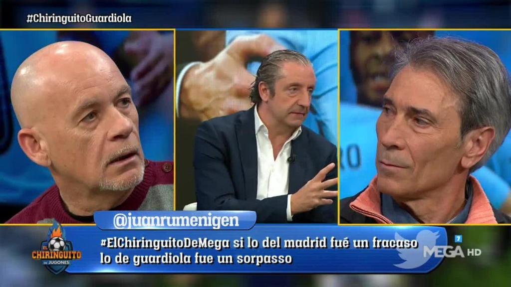 Alfredo Duro en El Chiringuito. Foto: Twitter (@elchiringuitotv)