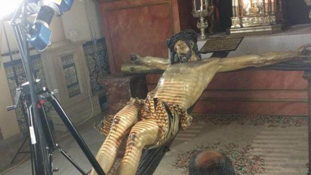 El Santísimo. Cristo del Desamparo y Abandono escaneado por AgeO.