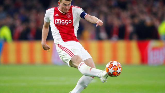 De Ligt, en un partido del Ajax