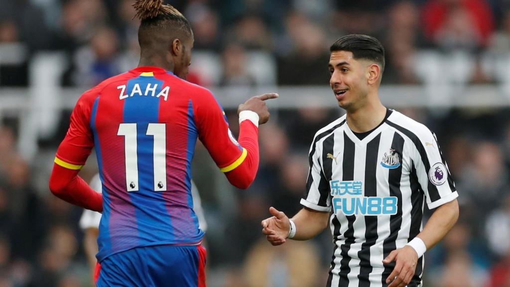 Zaha, jugador del Crystal Palace