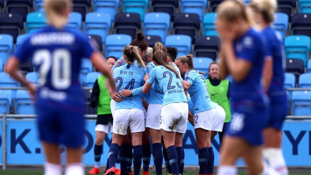 Manchester City femenino. Foto: Twitter (@ManCityWomen)