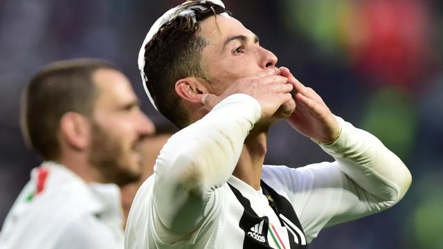 Cristiano, tras ganar la Serie A