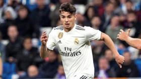 Brahim, contra el Huesca. Foto: Twitter (@Brahim)