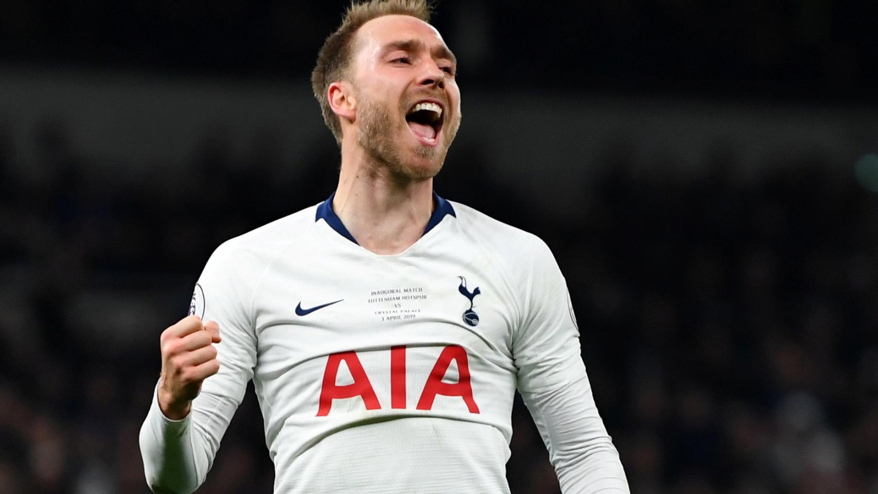 Eriksen con el Tottenham