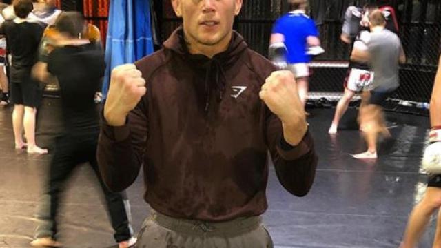 Darren Till, durante un entrenamiento. Foto: instagram (@darrentill2)