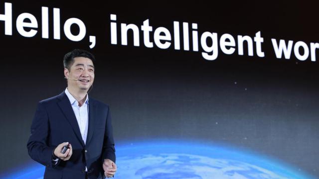 El presidente rotatorio de Huawei, Ken Hu.