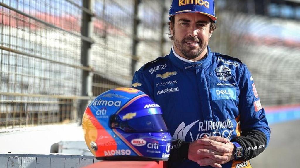 Fernando Alonso preparado para las 500 Millas de Indianápolis 2019