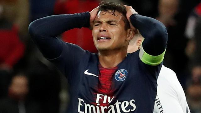 Thiago Silva en el PSG