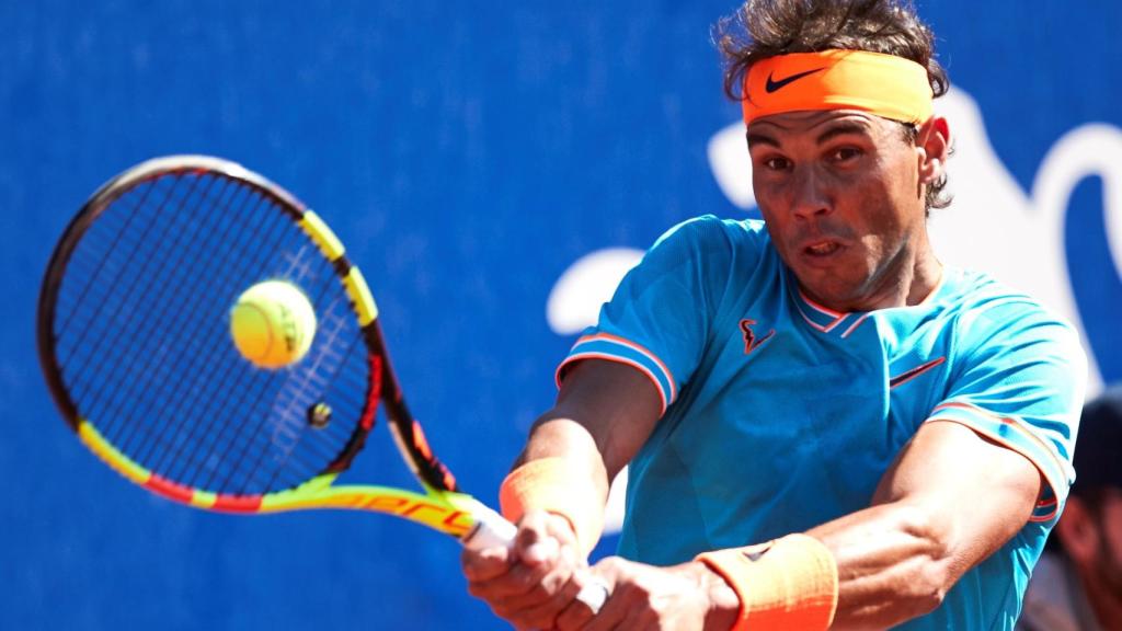 Rafael Nadal, en el trofeo Conde de Godó