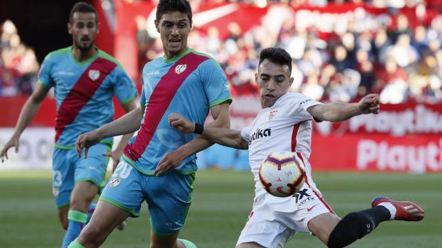 El Sevilla consigue la victoria con un Munir que sentencia al Rayo Vallecano