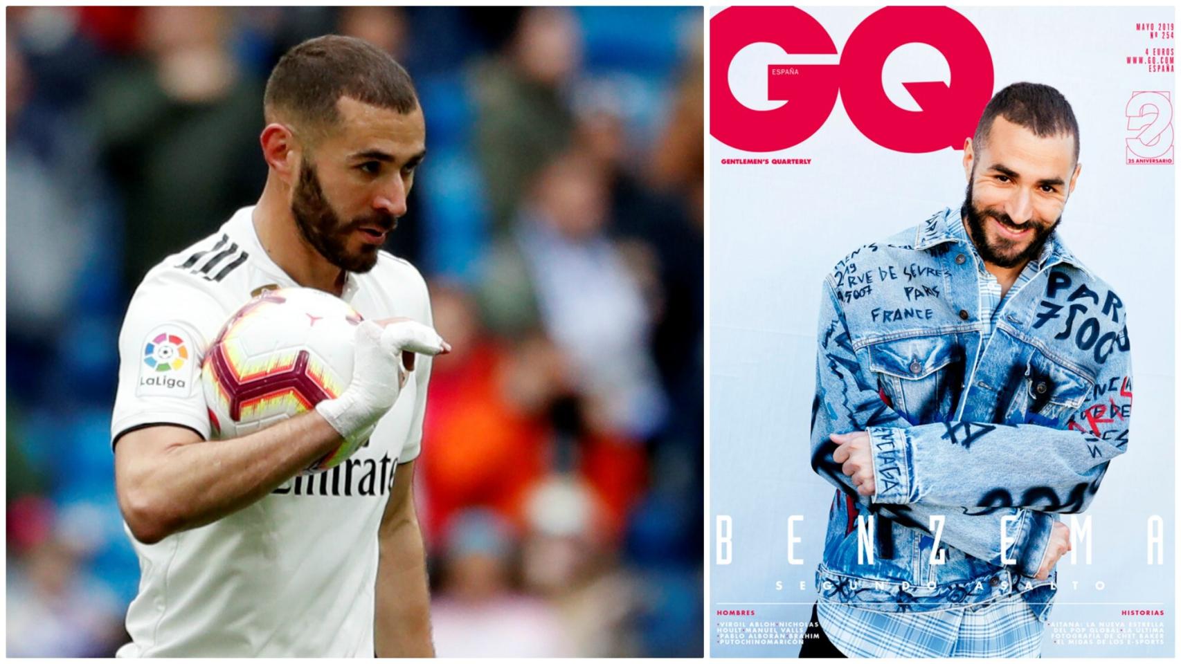 Benzema, en GQ