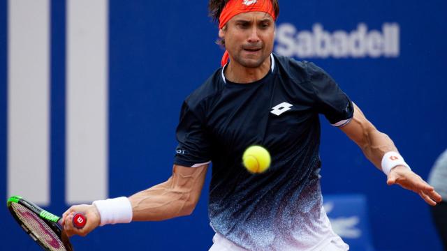 David Ferrer, en el Trofeo Conde de Godó