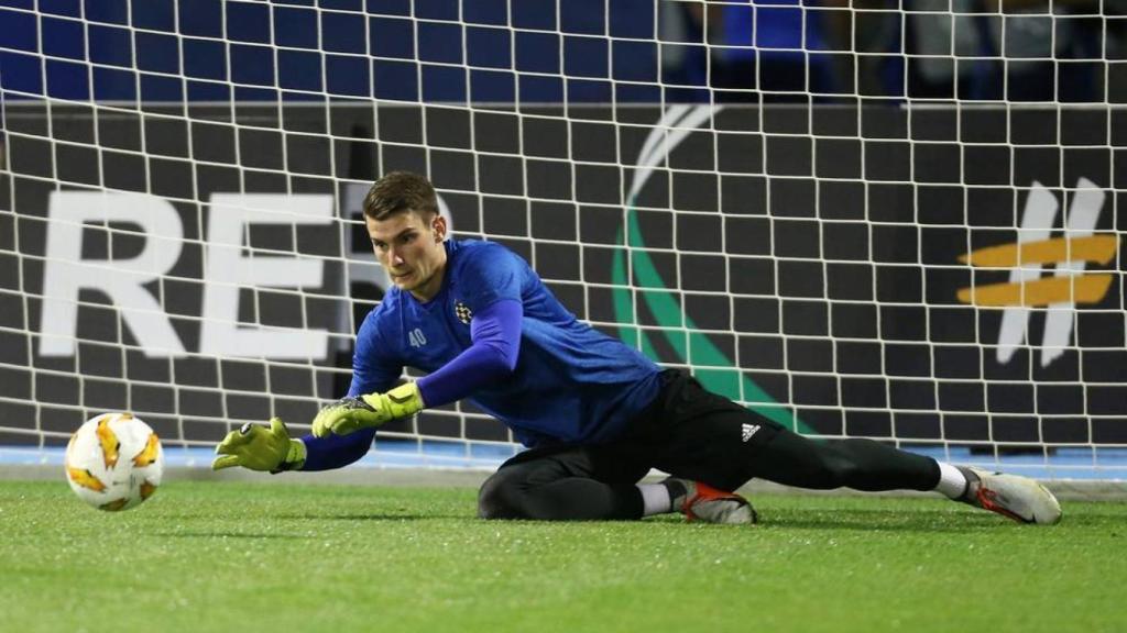 Livakovic, con la selección croata