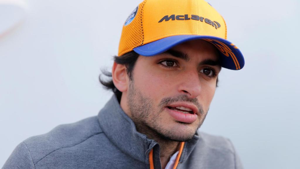 Carlos Sainz en el GP de Azerbaiyán