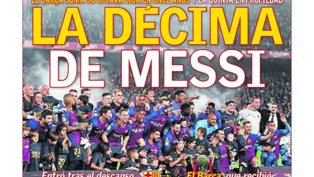 La portada del diario AS (28/04/2019)