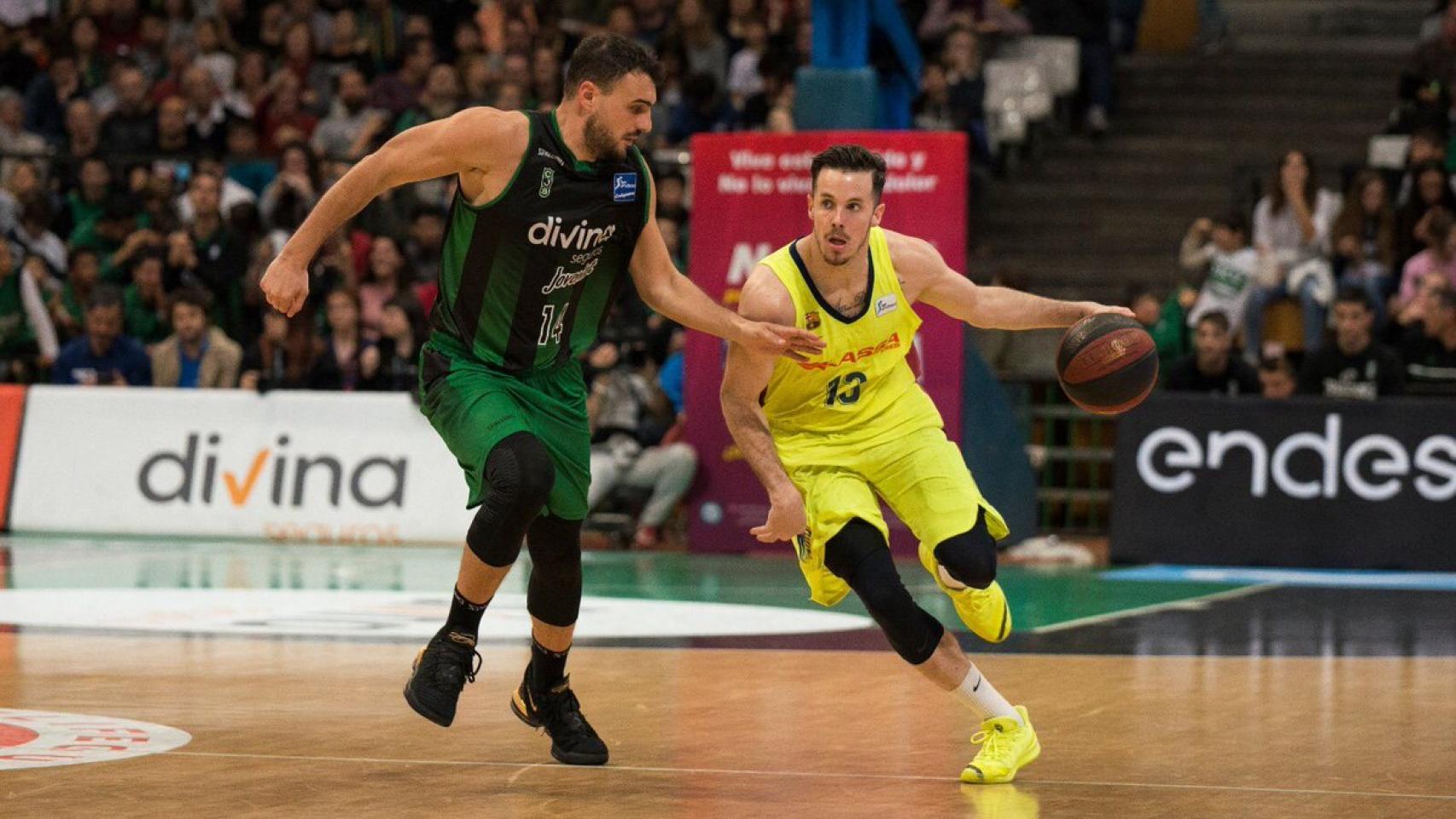 Joventut-Barcelona Lassa. Foto: (Twitter @FCBbasket)