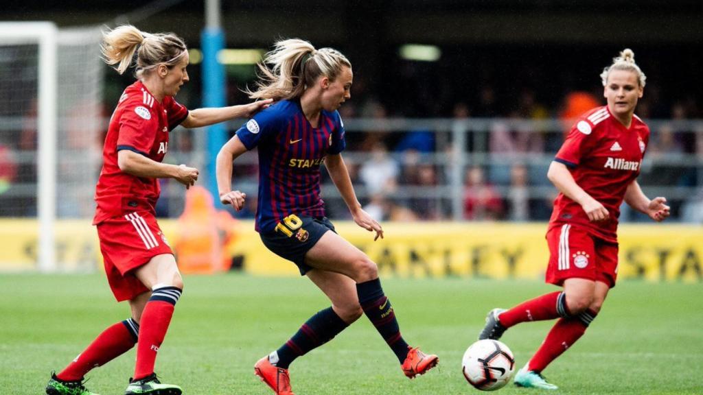 El Barcelona femenino pasa a la final de la Champions. Foto: Twitter (@FCBfemeni)