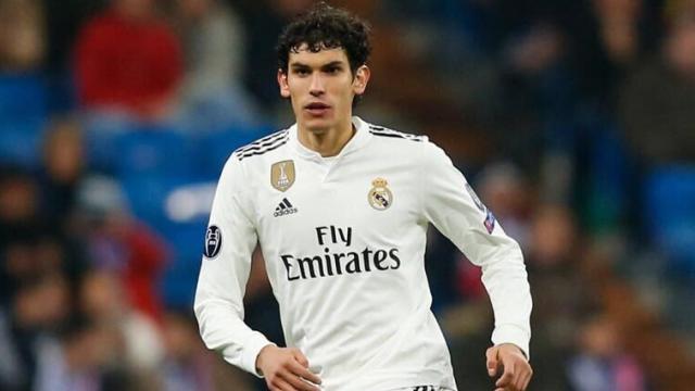 Jesús Vallejo, en un partido del Real Madrid. Foto: Instagram (@jesusvallejo1997)