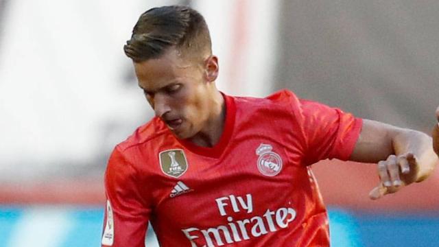 Marcos Llorente, en el Rayo Vallecano - Real Madrid