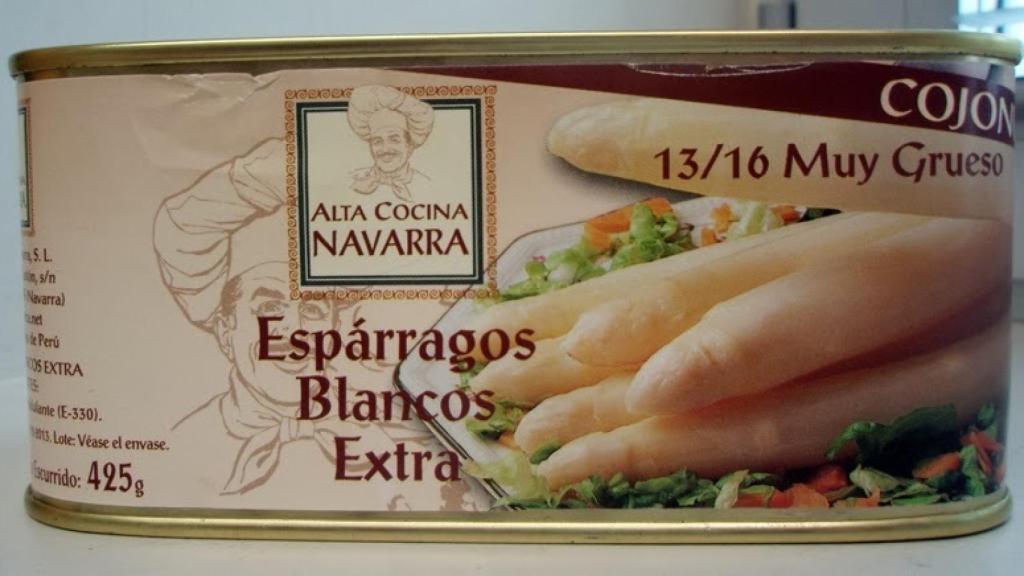 Lata de Alta Cocina Navarra, marca sentenciada. Foto: Reyno Gourmet