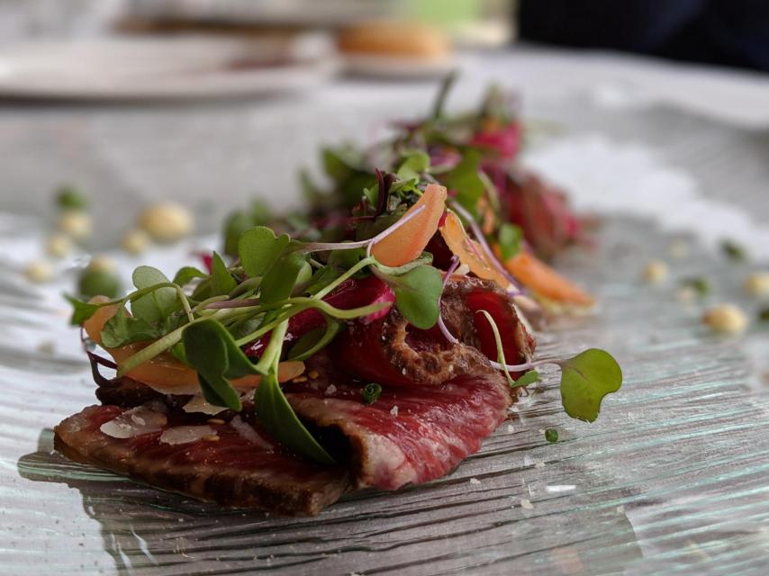 Tataki de Wagyu Finca Santa Rosalía