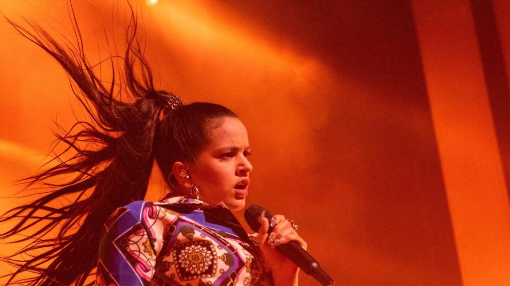 Rosalía en su concierto de Nueva York.