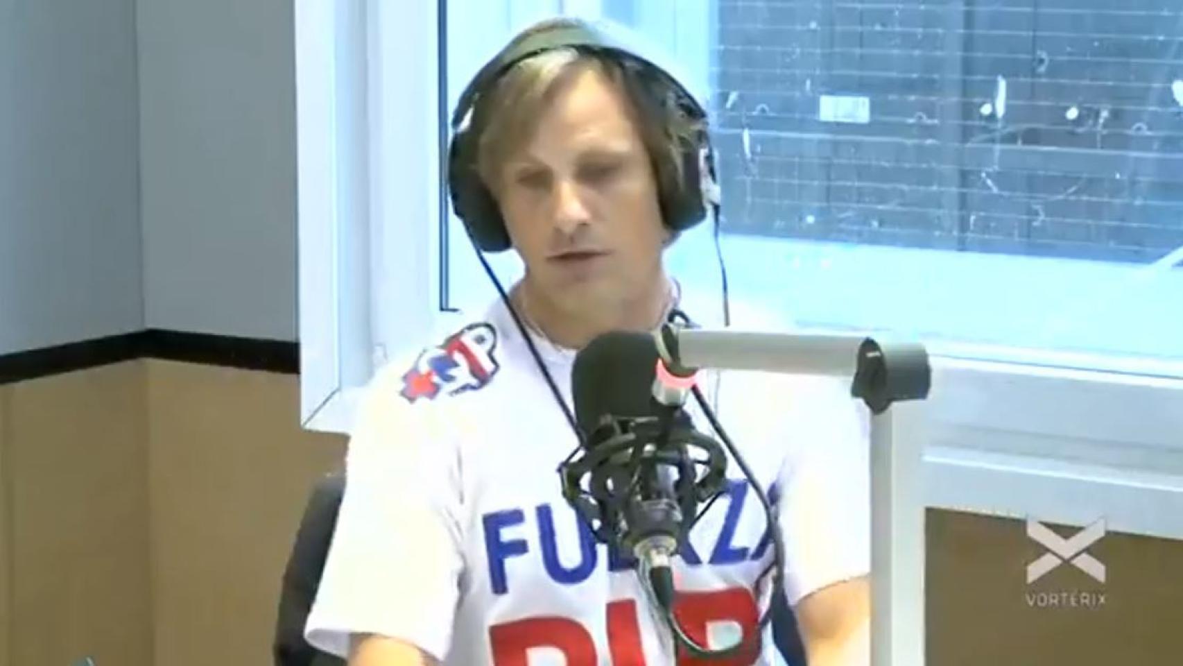 Viggo Mortensen en radio Vortérix.