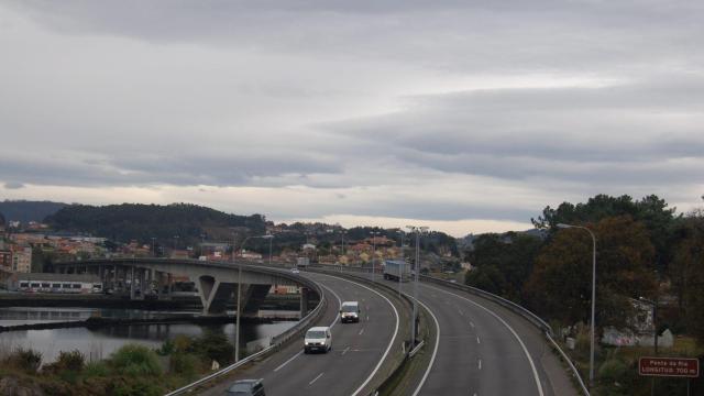 Tramo de la autopista AP-9.