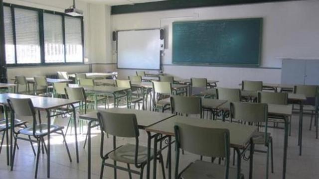 Una de las aulas del instituto de Cuenca. foto: Junta de Castilla La Mancha