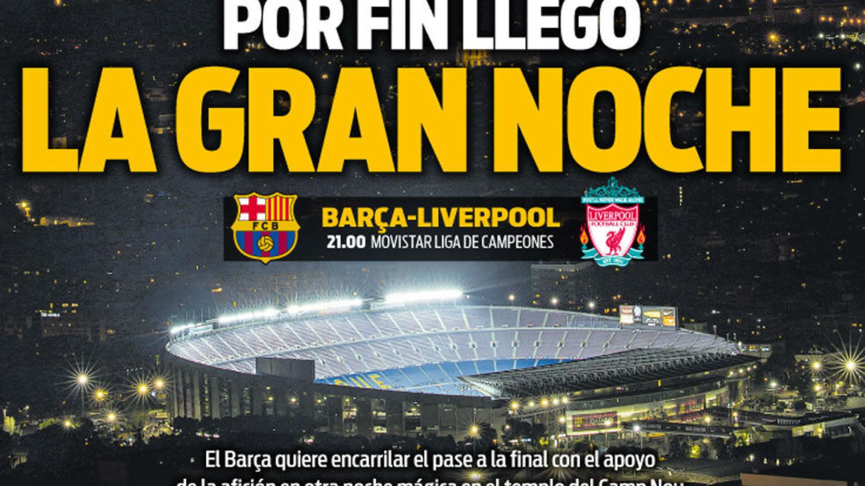 Portada Sport (01/05/19)