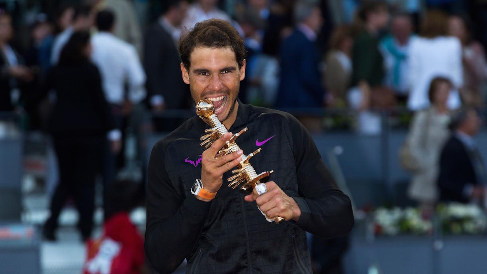 Rafa Nadal, en el Mutua Madrid Open