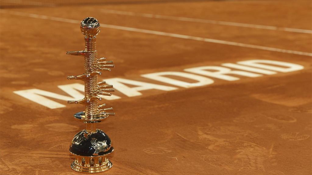 Trofeo del Mutua Madrid Open. Foto: madrid-open.com