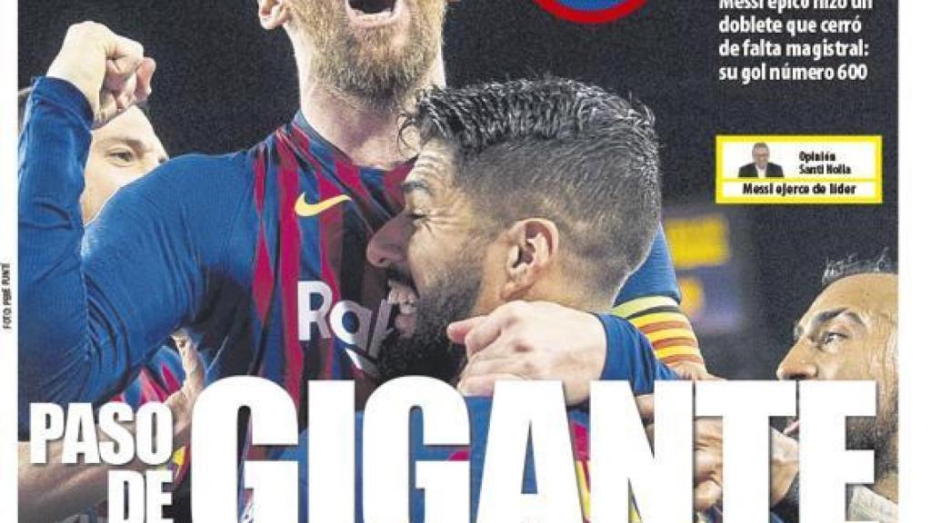 Portada Mundo Deportivo (02/05/19)