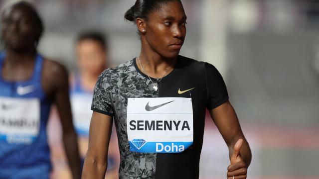 Caster Semenya en Doha