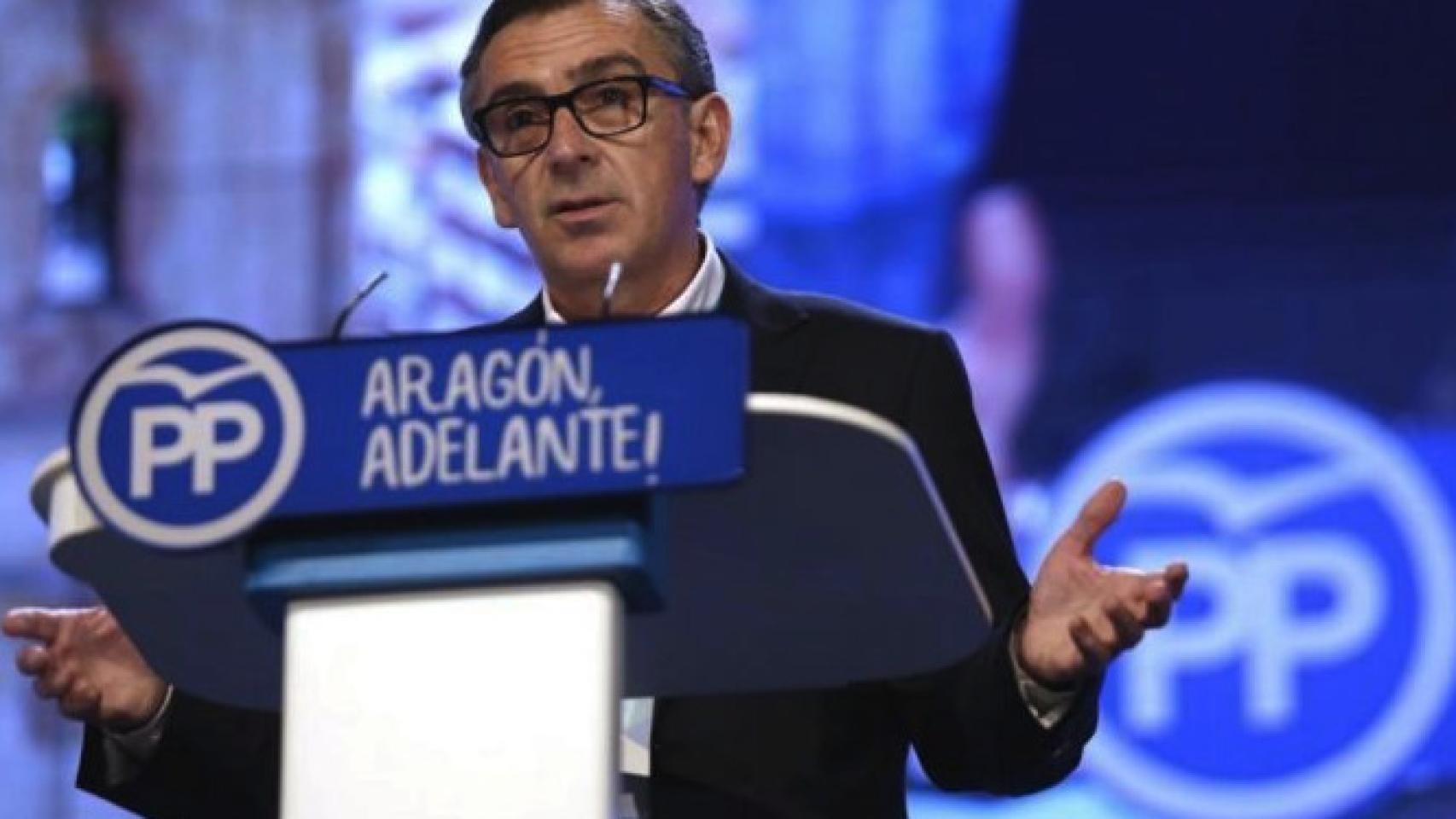 Luis María Beamonte, presidente del PP en Aragón.