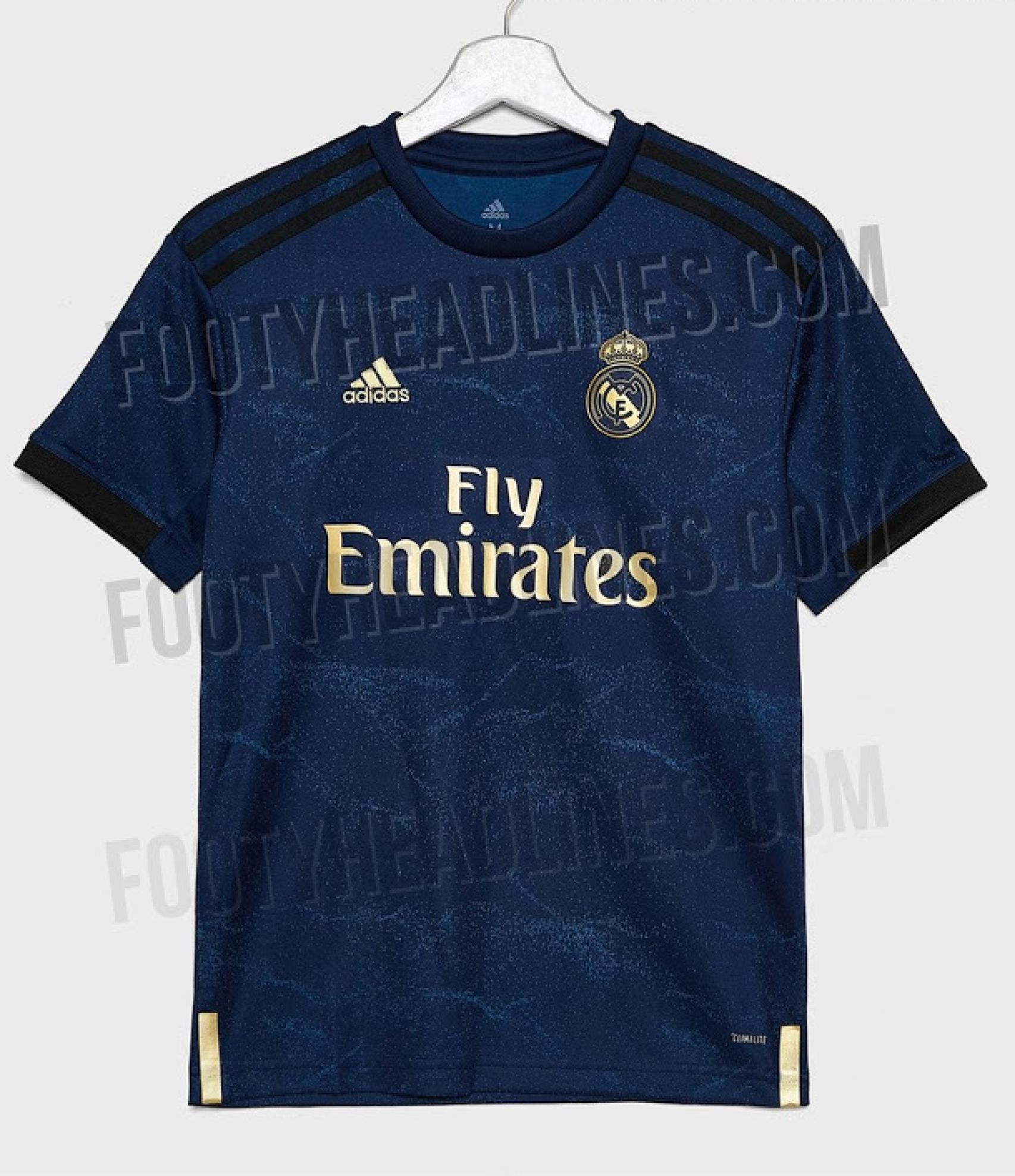 Se filtra la segunda equipacion del Real Madrid para la temporada 2019 2020
