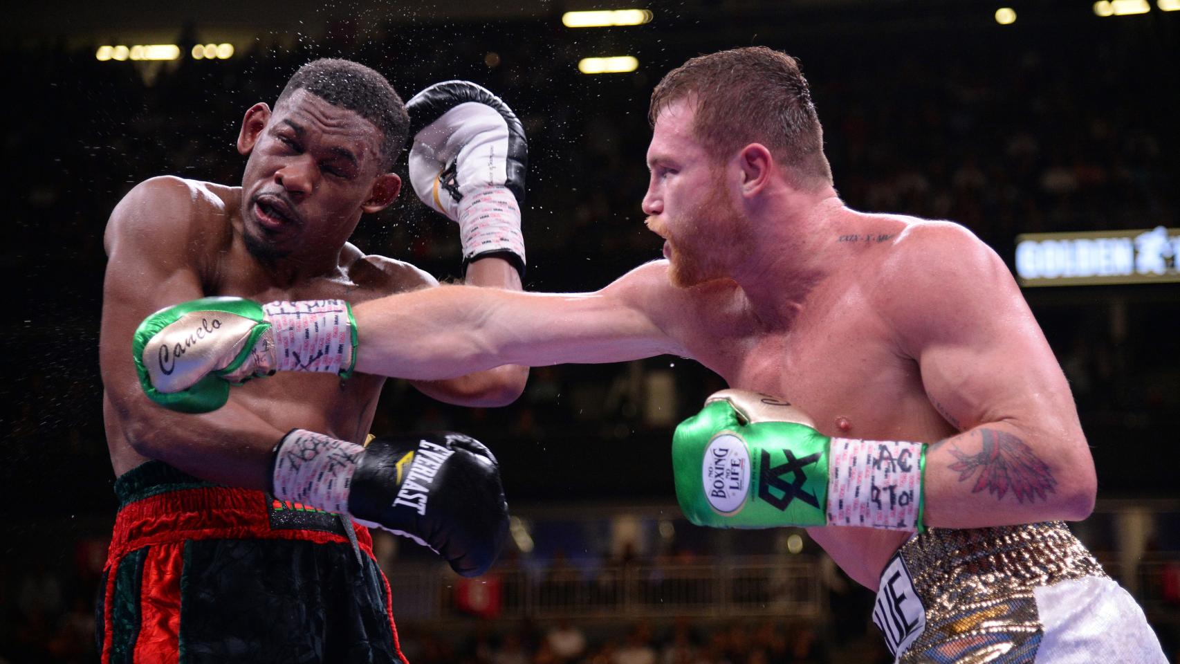 Canelo contra Jacobs, en combate por el título al peso mediano de boxeo