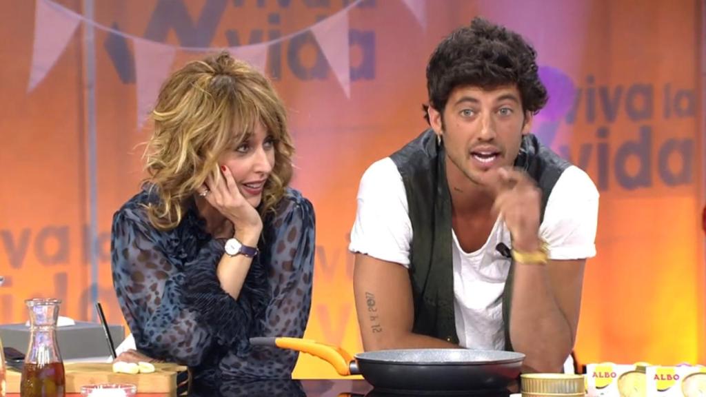 Emma García y Jorge Brazález en 'Vive la vida'.