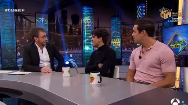 Los hermanos Mario y Óscar Casas, en ‘El Hormiguero’.