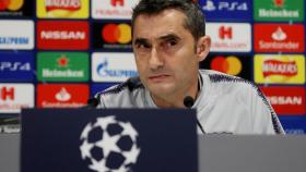 Ernesto Valverde, en rueda de prensa previa a la Champions League