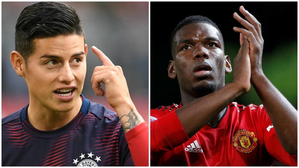 James Rodríguez, una llave secreta para la 'operación Pogba'