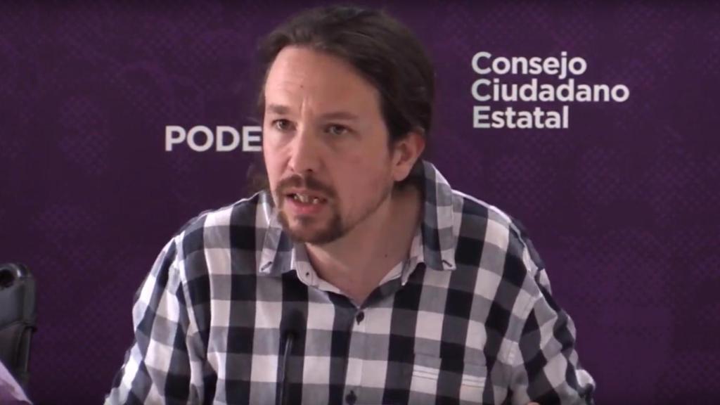 Iglesias durante su intervención este lunes