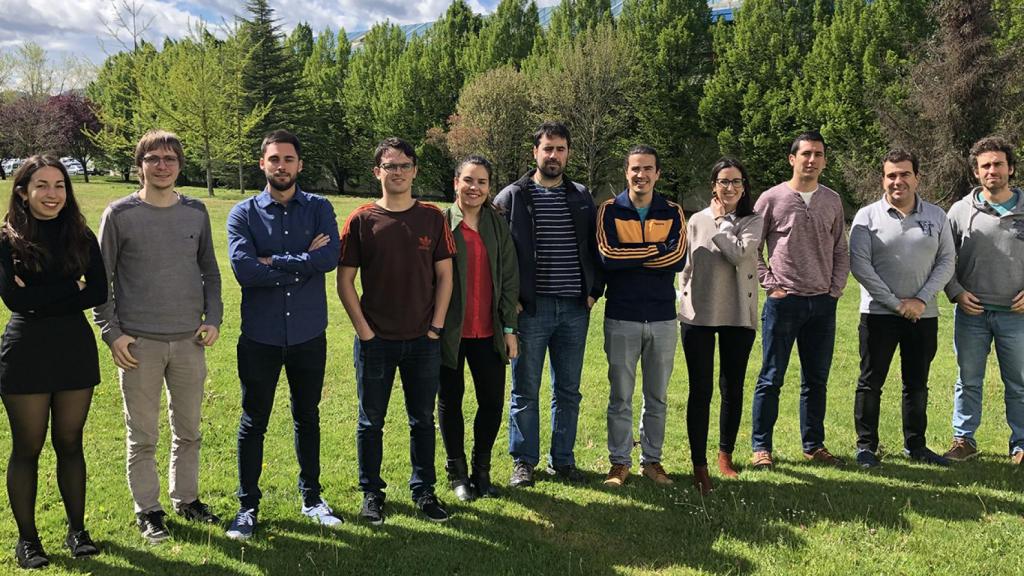 El equipo de Anteral, 'spin off' de la Universidad Pública de Navarra.