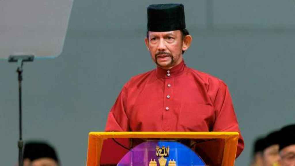 Sultán de Brunéi, Hassanal Bolkiah.