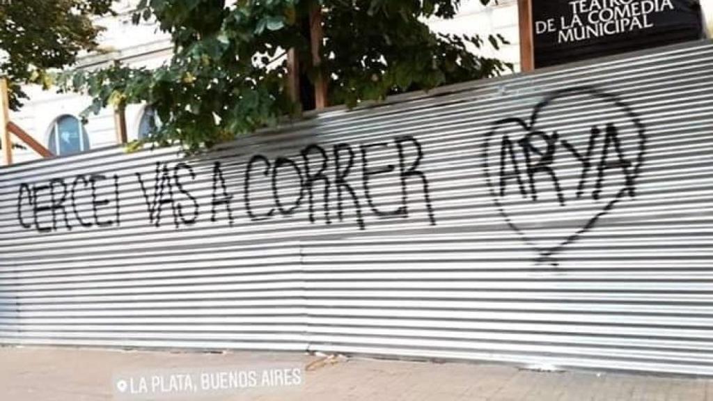 Pintada sobre 'Juego de Tronos' en Buenos Aires