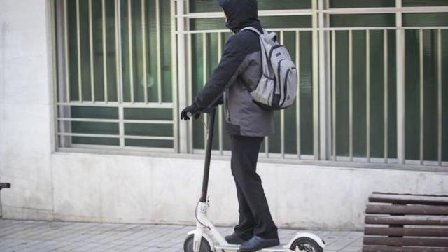 Conductor de patinete eléctrico. Foto: Europa Press