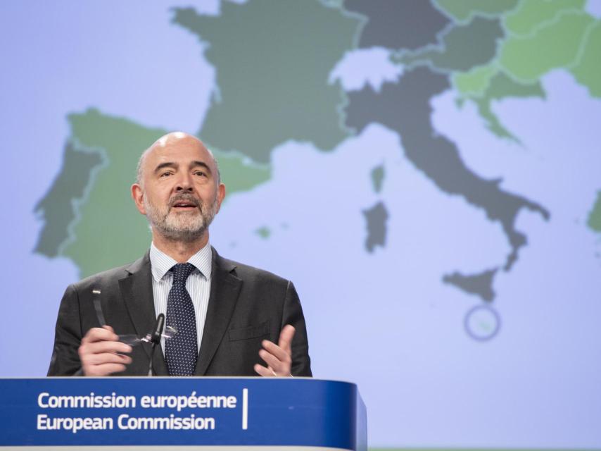 El comisario de Asuntos Económicos, Pierre Moscovici